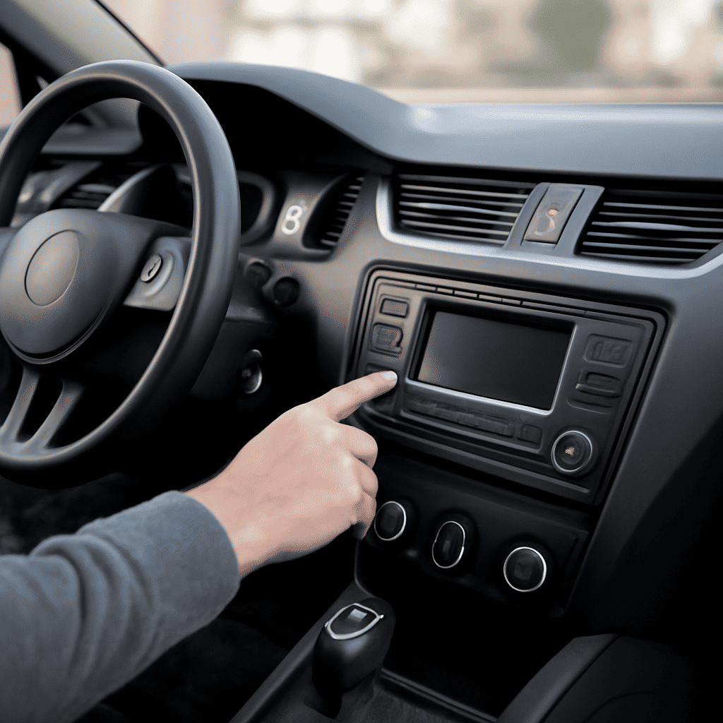 Car radio activation